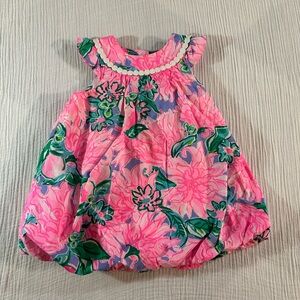 Lilly Pulitzer Paloma Bubble Dress Pink Blossom